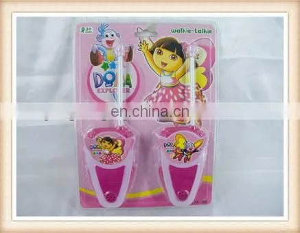 plastic superman kids walkie talkie toy,interphone toy
