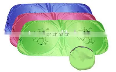 2017 new logo printed car window sunshade
