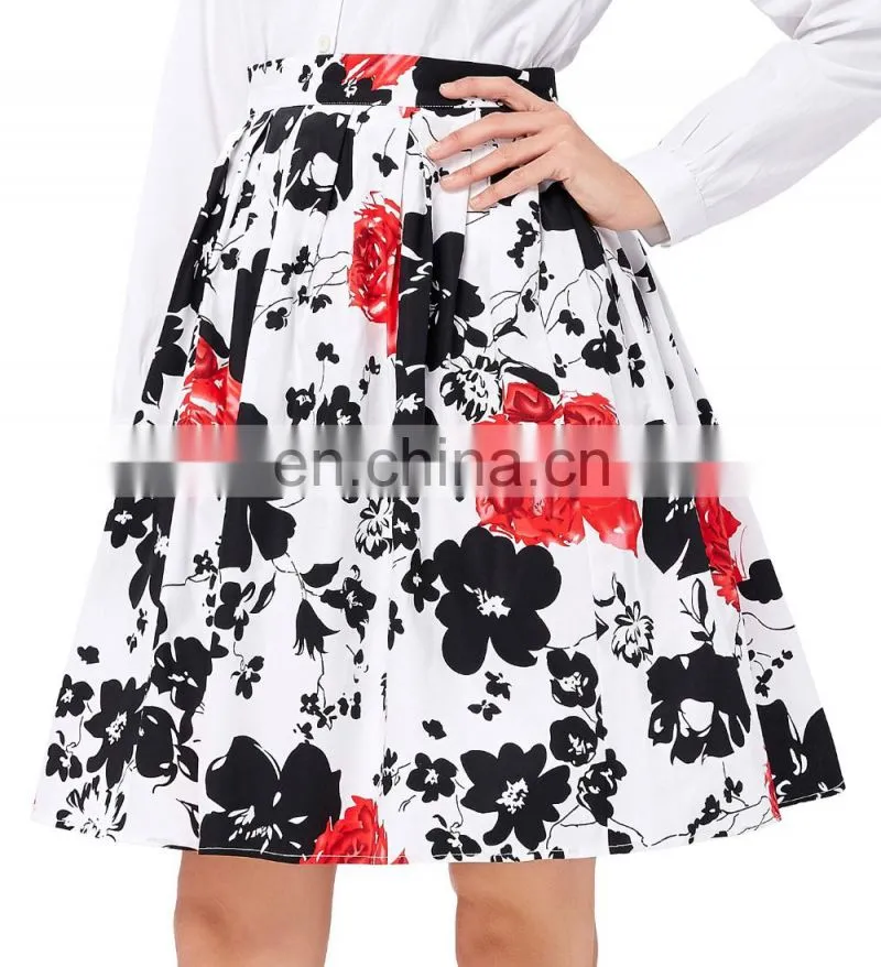 19 Colors ! Grace Karin Cheap Occident Short Vintage Cotton 50s Retro Skirt CL6294-12#
