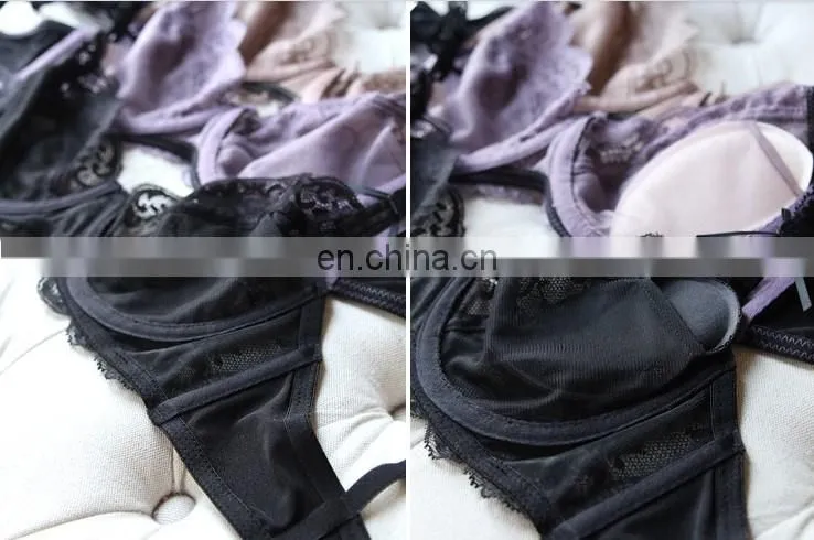 comfortable convertible bra set with brief panty