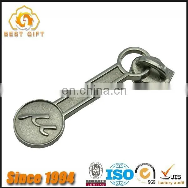 Custom High Quality Personalized Cheap Zinc Alloy Zipper Sliders