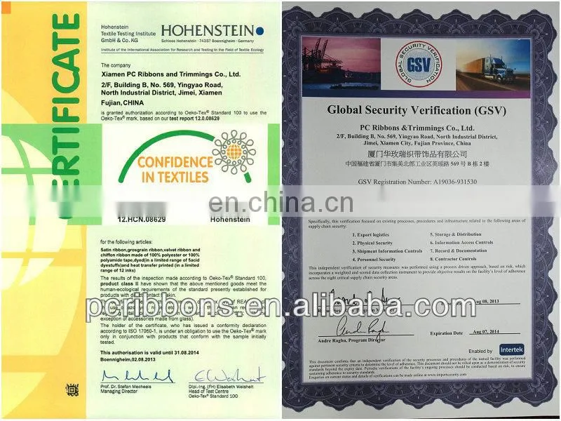 Wholesale printed cotton ribbon