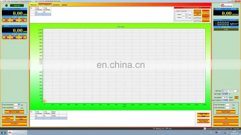 300 W solar panel surface Impact Tester with IEC61215-2:2016 testing standard / solar panel testing equipment
