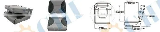 HIgh Quality Marine Boat Seat