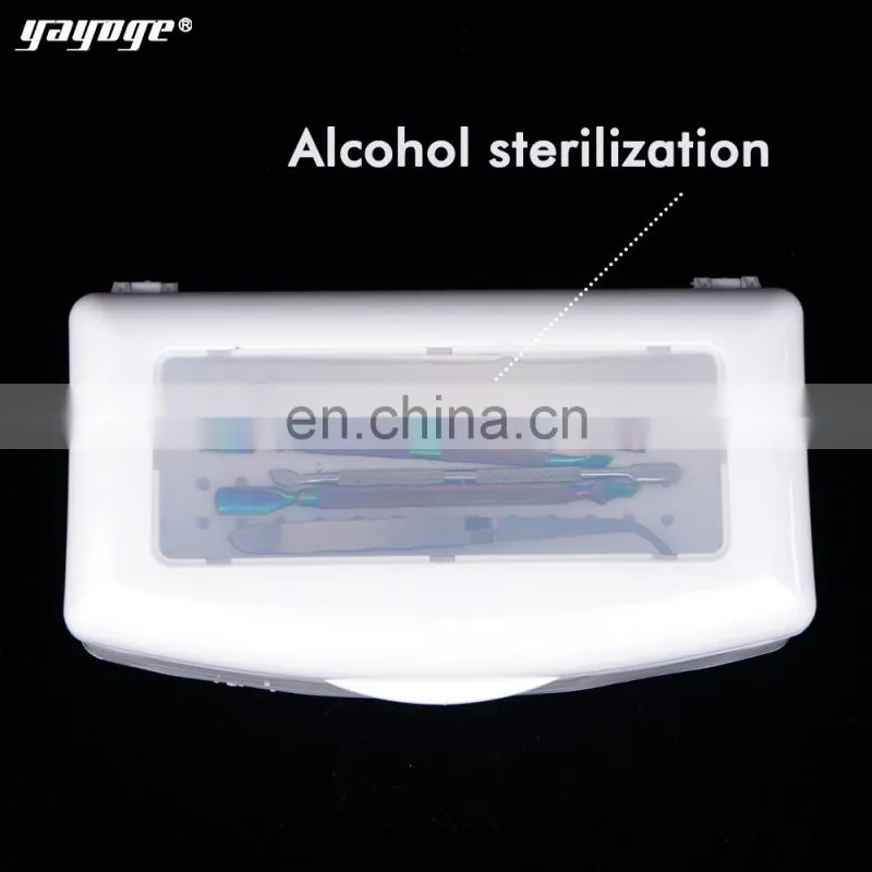 Mini Nail Art Sterilizer Disinfection Box Nail Nipper Nail Manicure Equipment Tools