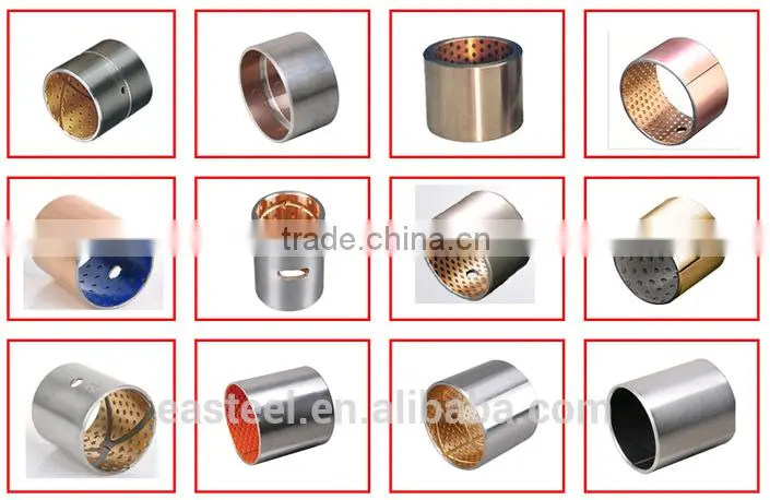 Lead -free bimetal bearing bushing , dry bearing DX DU bushing