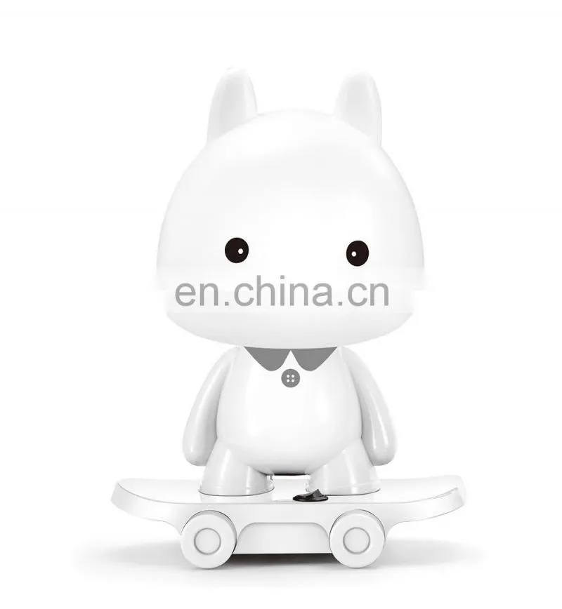 Modern cute baby bedroom lamps cartoon pets night light led bulbs gift bedside decor for kids