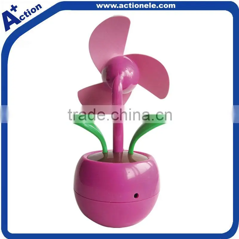 USB cute flower fan