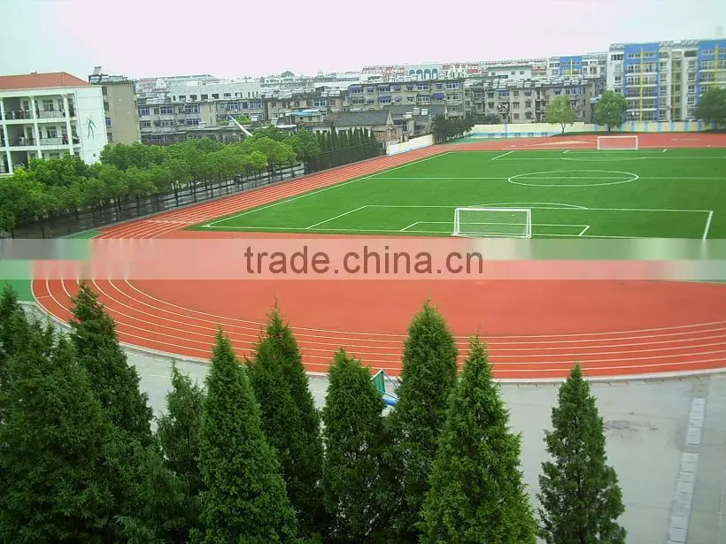 EMEI rubber running track surface flooring