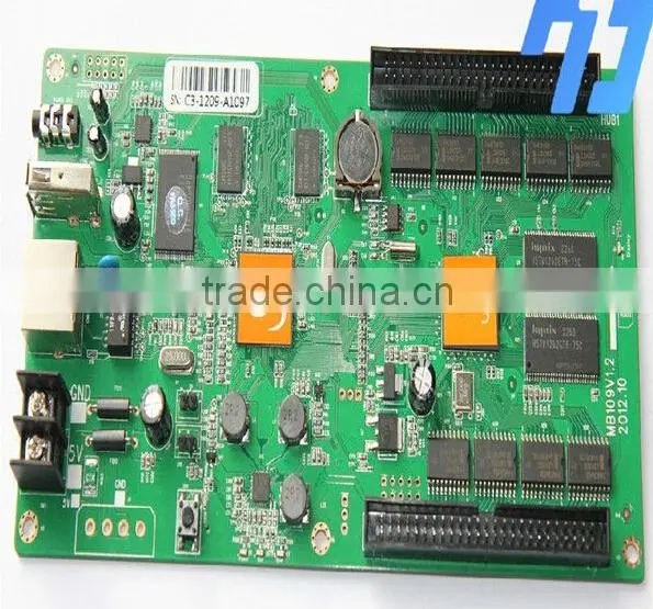 CE ROHS 384*256 asynchronous USB ethernet port 3G module hd-c3 rgb led display controller