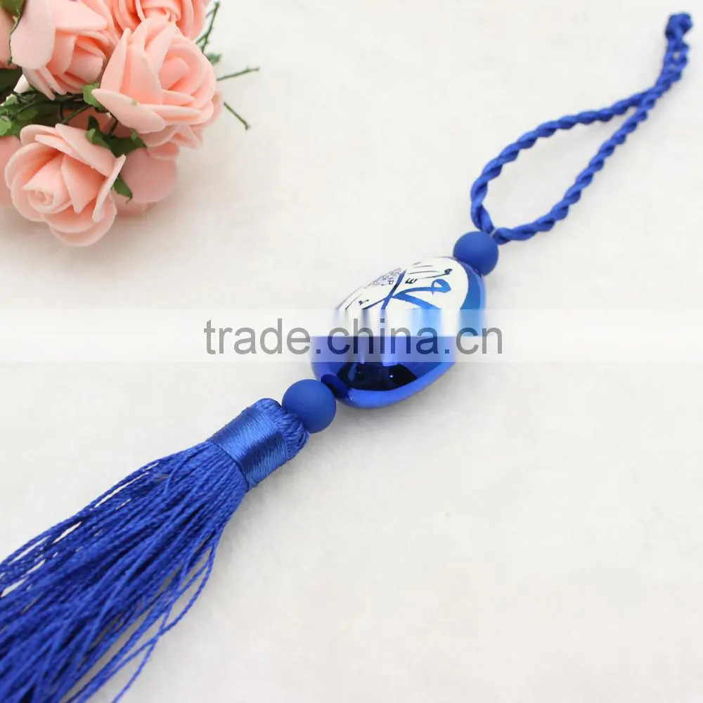 Hot sale Islamic Religious Blue Plastic Car Gift Pendant