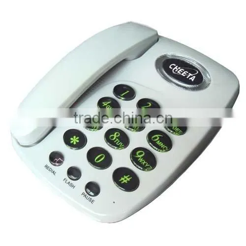 corded cheap price customized fixed telephone