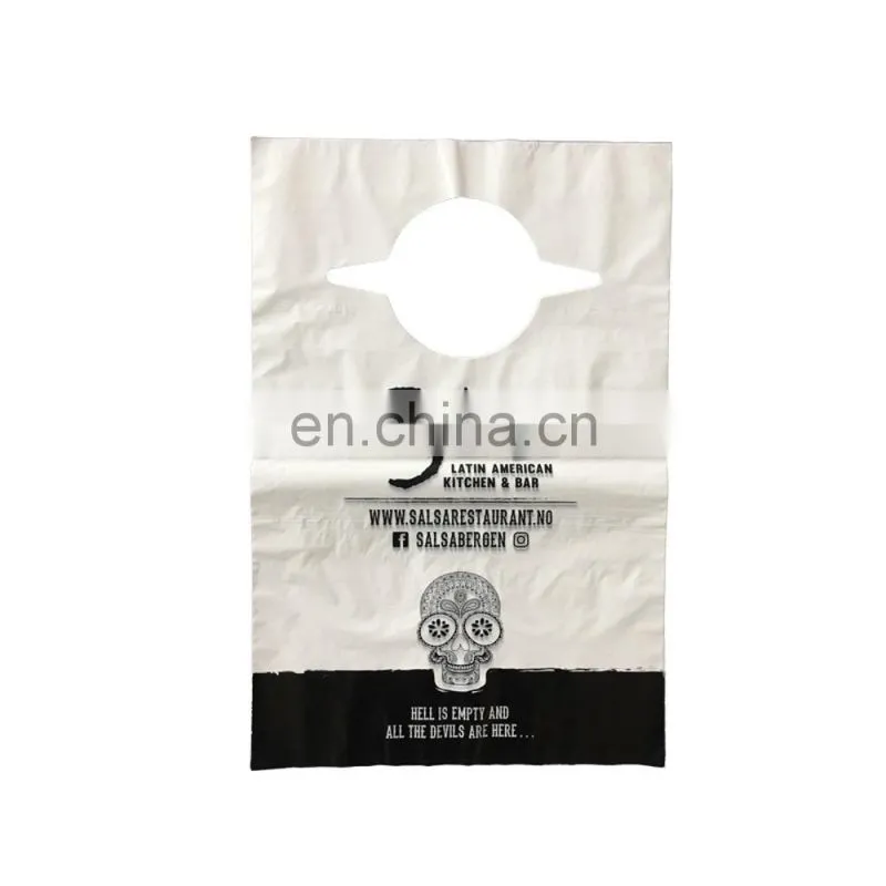 Customized Disposable Restaurant Plastic Bib for Adults