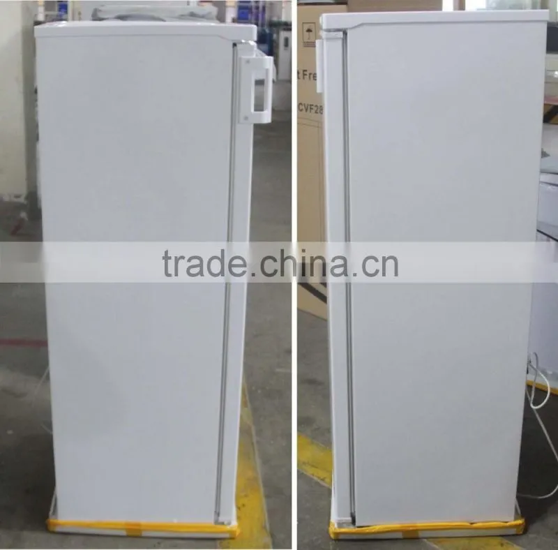 100liter to 310liter home use single door vertical freezer with crisper drawers