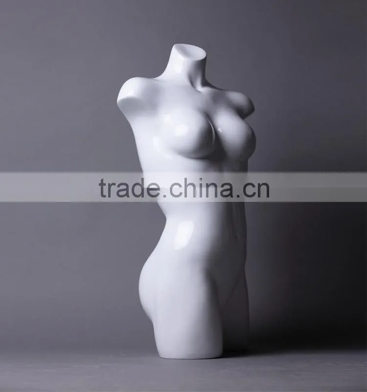 New style fiberglass female torso mannequin
