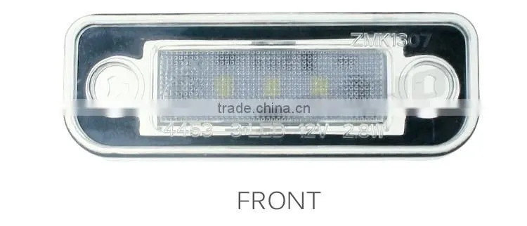 New Lowest factory price 2835SMD 3leds Canbus LED License Plate E Class