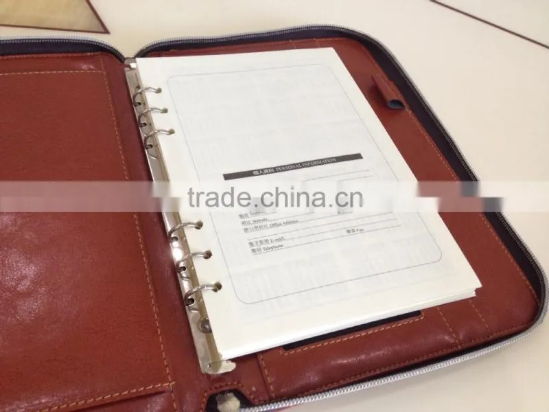 wholesale good pu notebook, loose leaf binder NSHY-2030