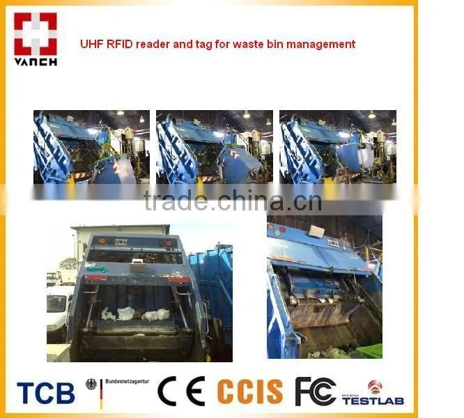 EPC global ISO-180006C uhf rfid system for waste management