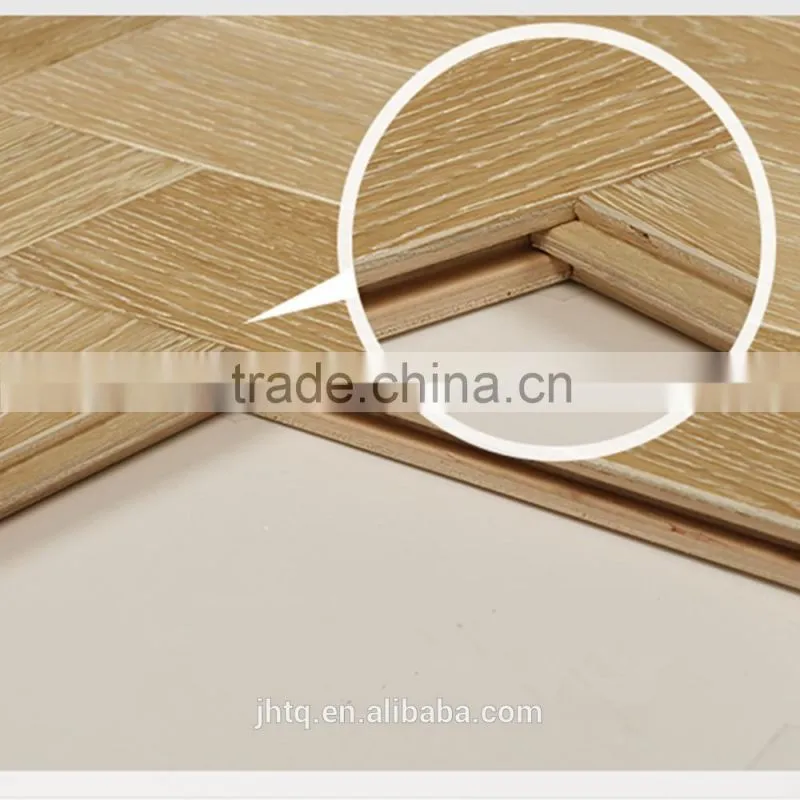 Black Walnut Parquet Smooth Engineered Wood Flooring HIGH END