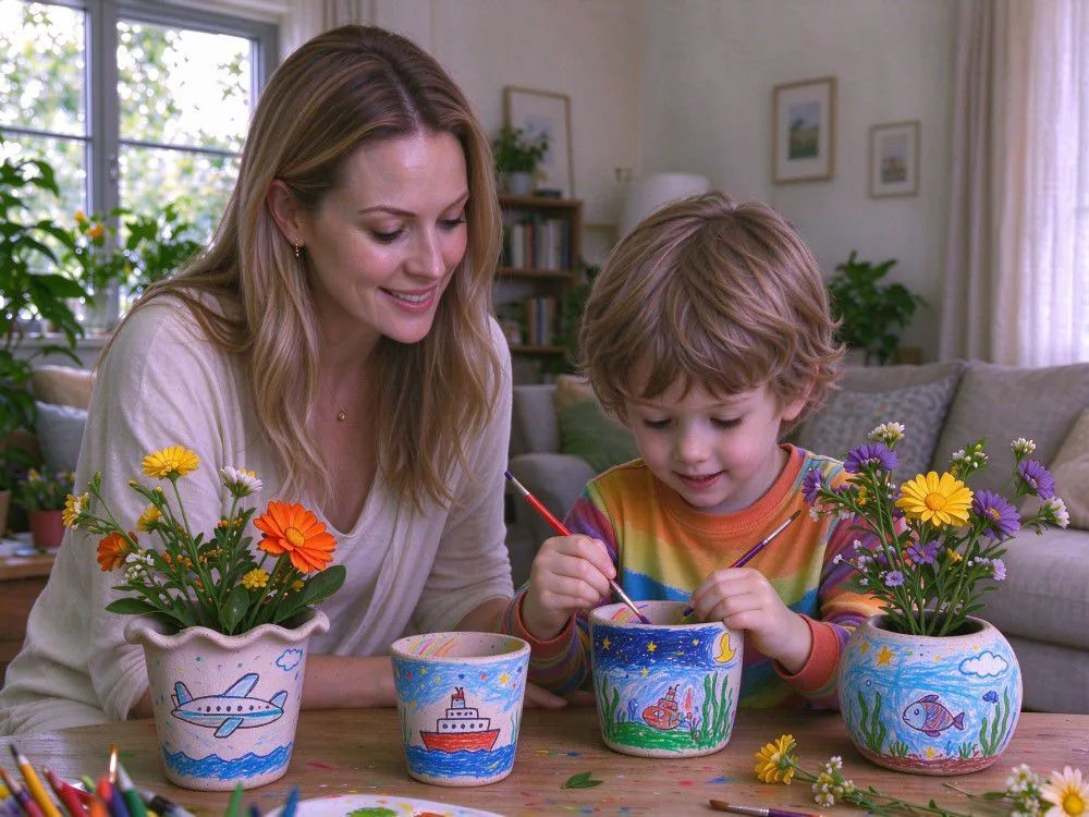 Manualidades de pulpa moldeada en blanco para niños y adultos
