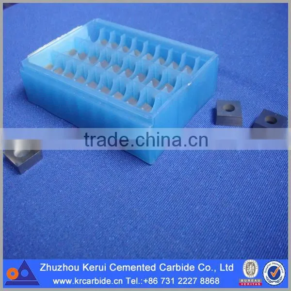 Carbide inserts for cutting tool cutter/herramientas de metal duro