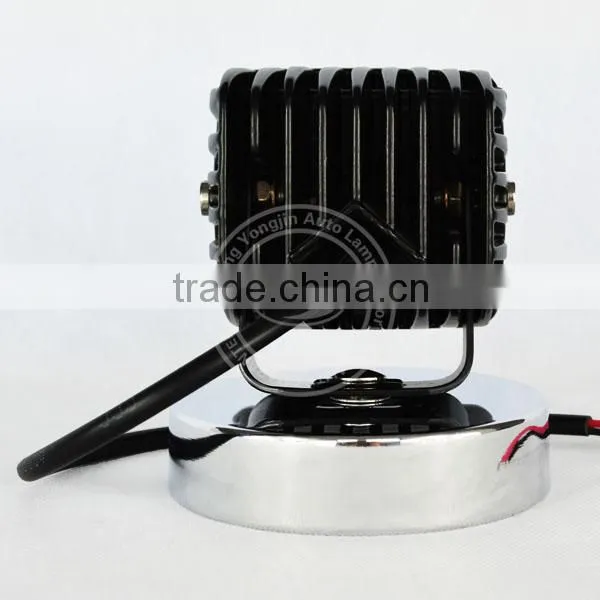 12W square flood beam led work light/ working light for forklift/ truck/ fine engine/ boat/ SUV