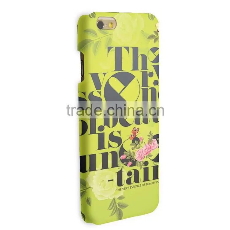 2016 new year anti fouling pc material process by uv printer for phone cover