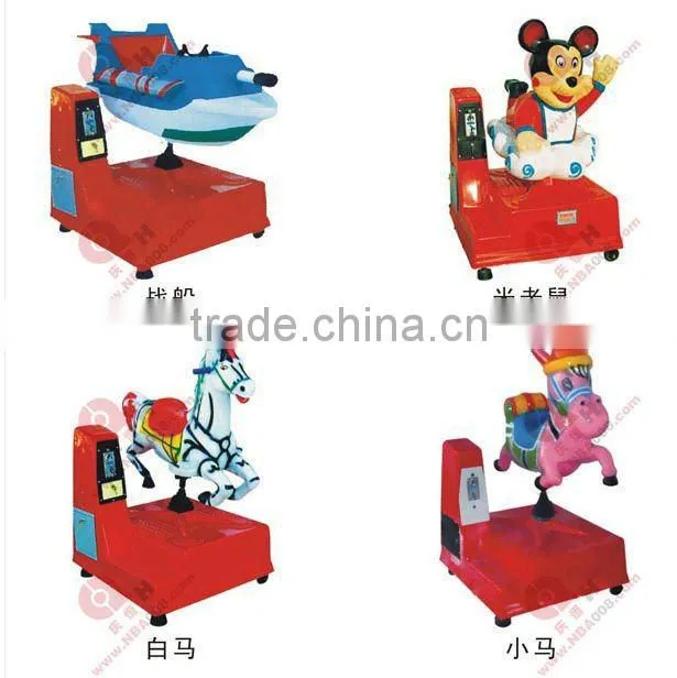 Coin Operated Amusement Arcade Kiddie Ride Go-Anywhere Vehicle