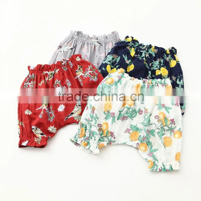 Summer Children's Clothes 2016 New Arrival Printed Shorts Infants & Toddler Clothing