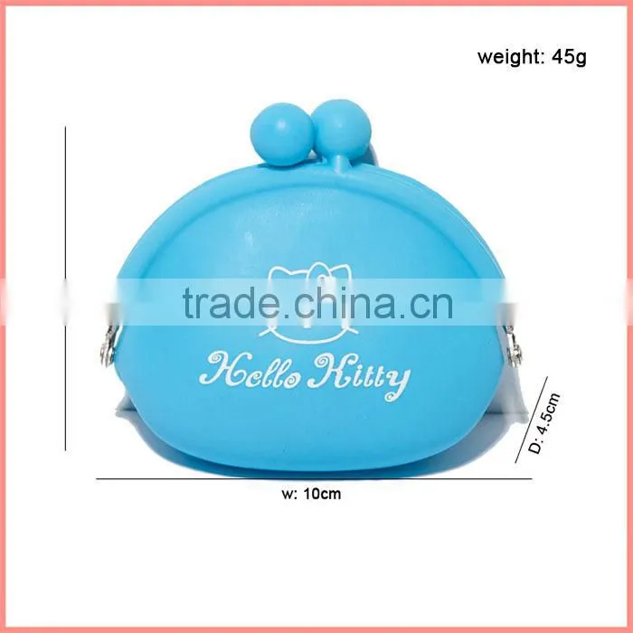 cheap customized logo printed bulk wholesale silicone coin purse