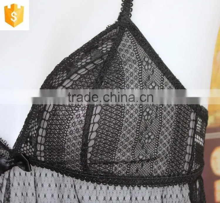 Sexy Transparent Womens Lingerie , Ladies Sleepwear hot Nightwear