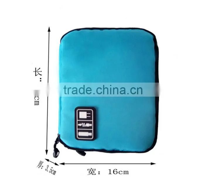Data cable practical earphone wire storage bag power line organizer electric bag digital accessories bags
