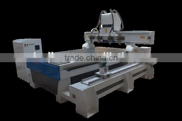 2016 POPULAR 4 AXIS WOOD CNC ENGRAVING MACHINE ENGRAVER ROUTER