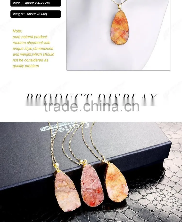 New popular natural gemstone necklace