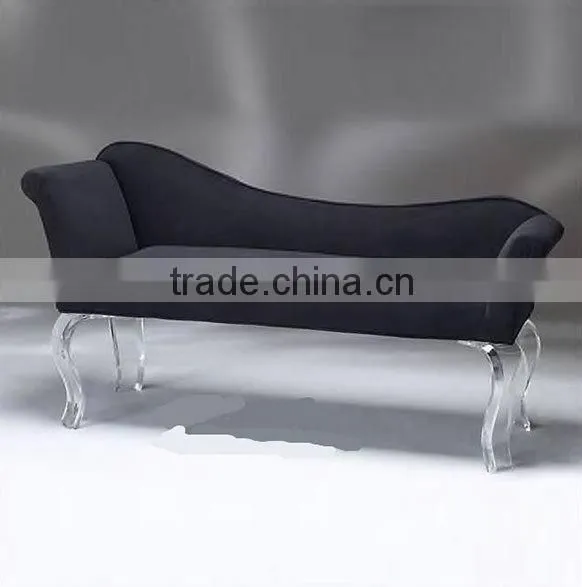 Living room sofa furniture design transparent acrylic sofa set