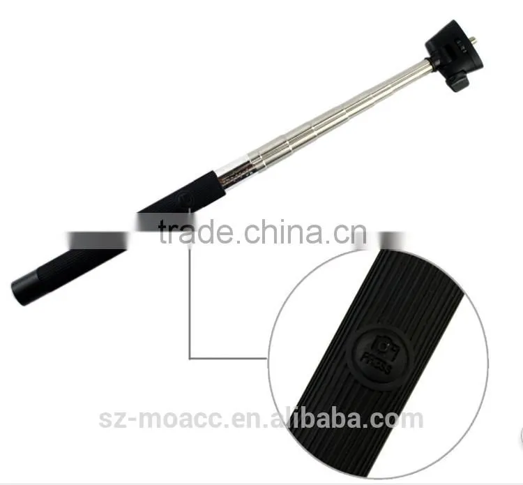 Factory price Wireless Monopod,monopod selfie stick,Wireless bluetooth Monopod