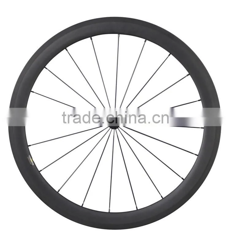 2016 China 700C 50mm clincher Basalt brake surface UD matt road bike wheels carbon