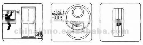 Electric Shock Alarm for home use