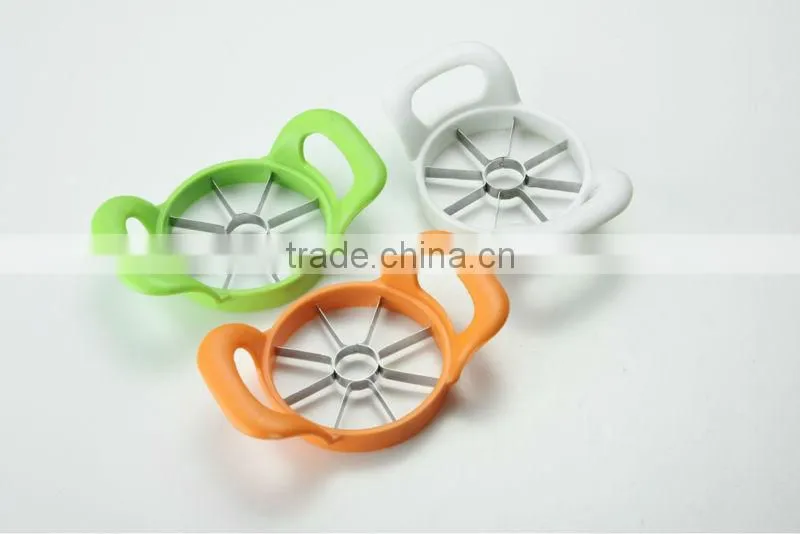 Stainless Steel Apple Cutter with Plastic Handle