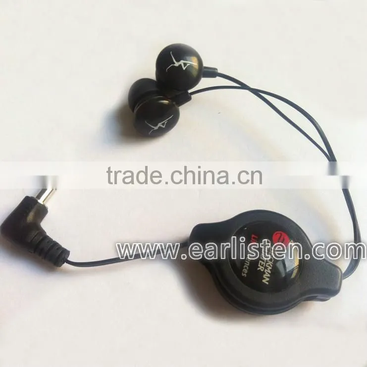 colorful retractable earphones