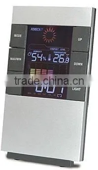 Color Weather Station LCD Clock
