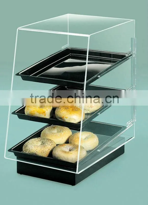 plastic clear bread container pastry storage with lid