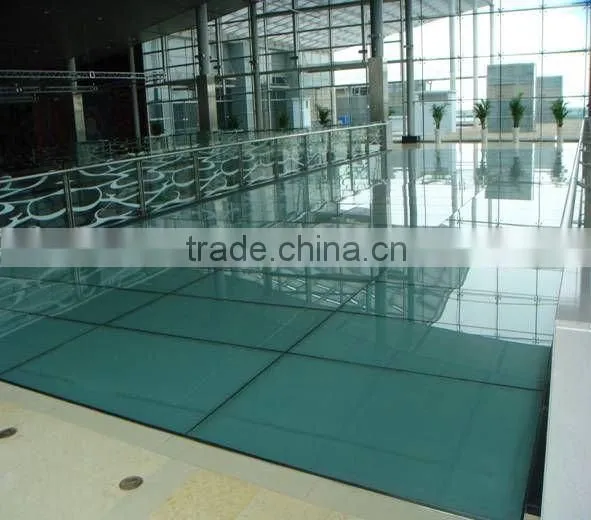 Shandong Yaohua decorative silk screen glass from China