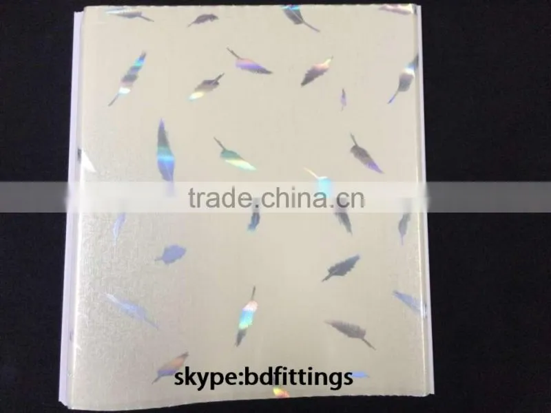 high quality plastic hot stamp pvc panel manufacturer