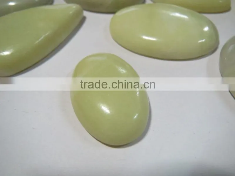 Lemon Jade stone Cabochons loose gemstones