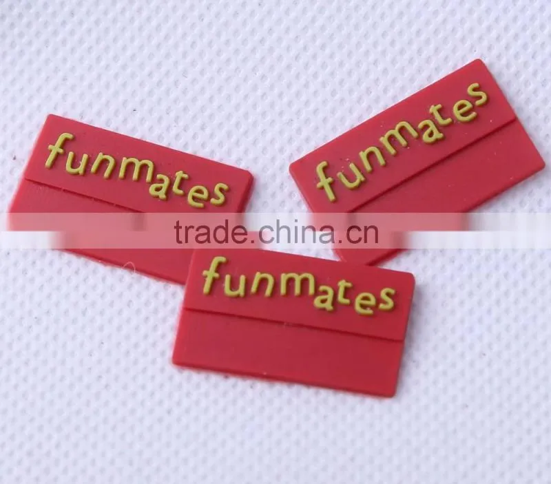 Wholesale personalized rubber pvc moral logo patch