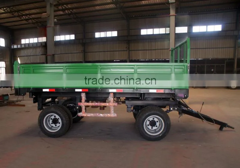8 wheels heavy farm trailer for sale for Africa market truck