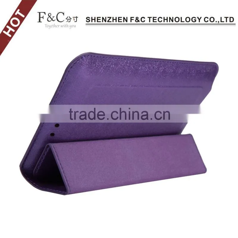 Ultra-thin three folding PU Leather case for Amazon Kindle Fire HD 6 cover