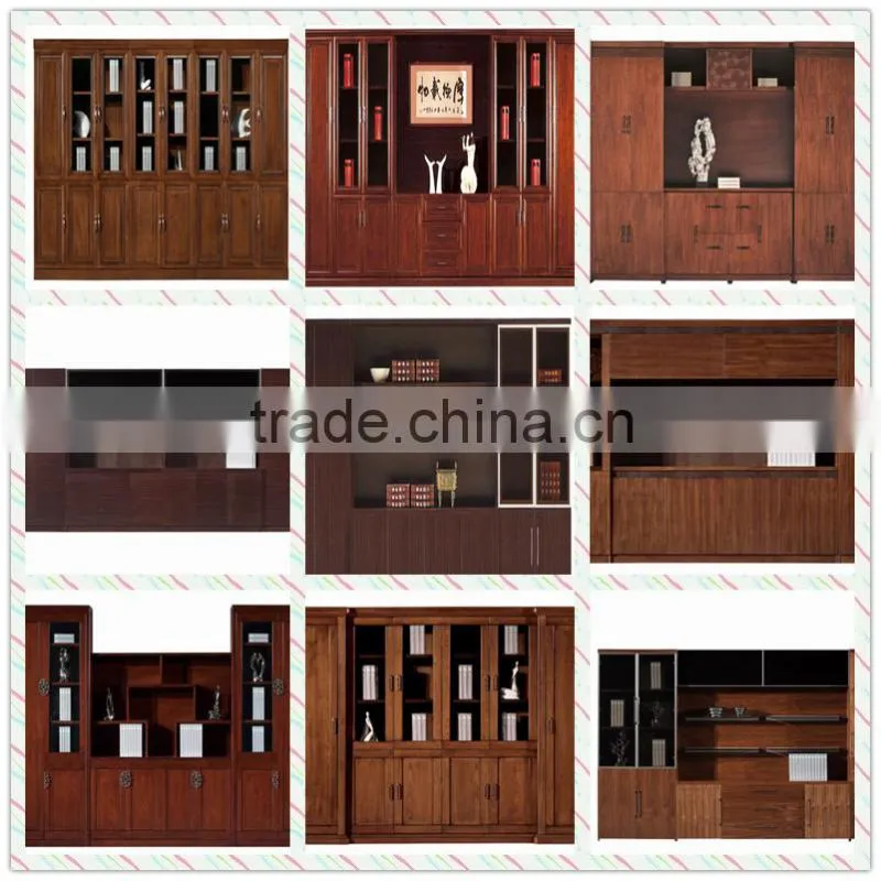 black antique bookcase