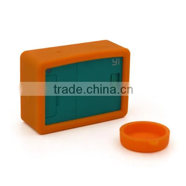 Newest Xiaoyi camera accessories for xiaomi YI, silicone case for xiaomi yi